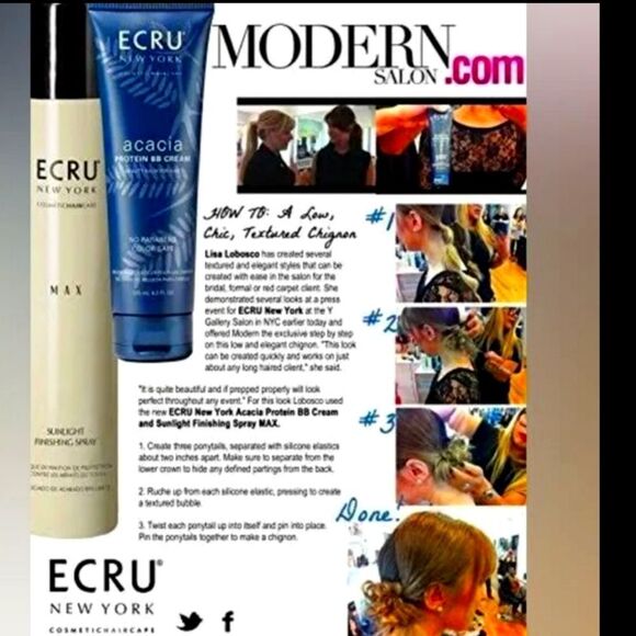 BUNDLE SALE****OF 3 ECRU Acacia Protein BB Cream 4.2oz NEW IN BOX - Picture 1 of 7